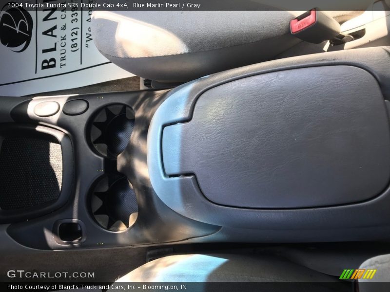 Blue Marlin Pearl / Gray 2004 Toyota Tundra SR5 Double Cab 4x4