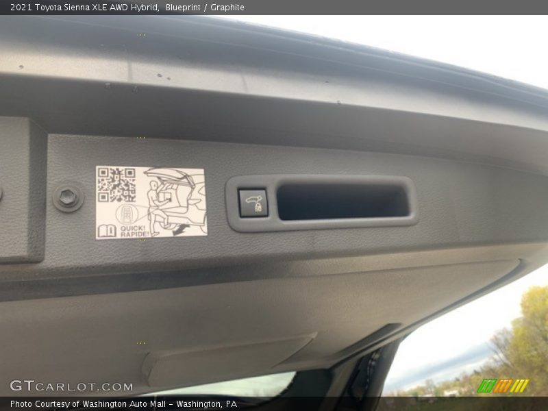 Blueprint / Graphite 2021 Toyota Sienna XLE AWD Hybrid