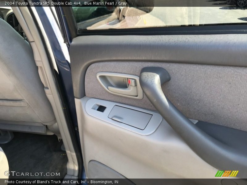 Blue Marlin Pearl / Gray 2004 Toyota Tundra SR5 Double Cab 4x4