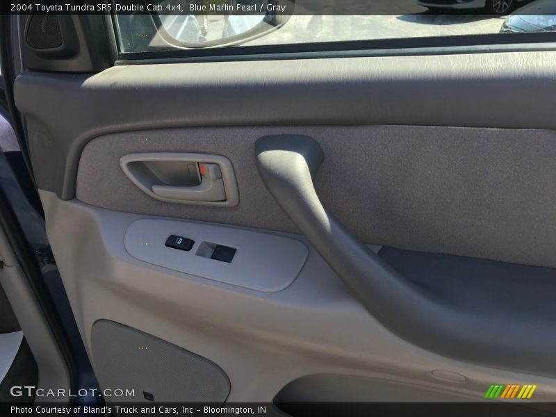 Blue Marlin Pearl / Gray 2004 Toyota Tundra SR5 Double Cab 4x4
