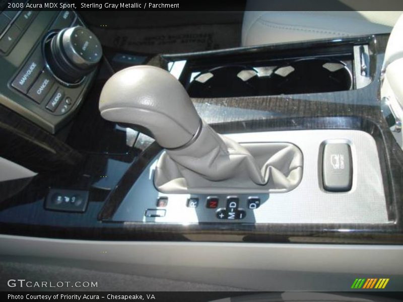 Sterling Gray Metallic / Parchment 2008 Acura MDX Sport
