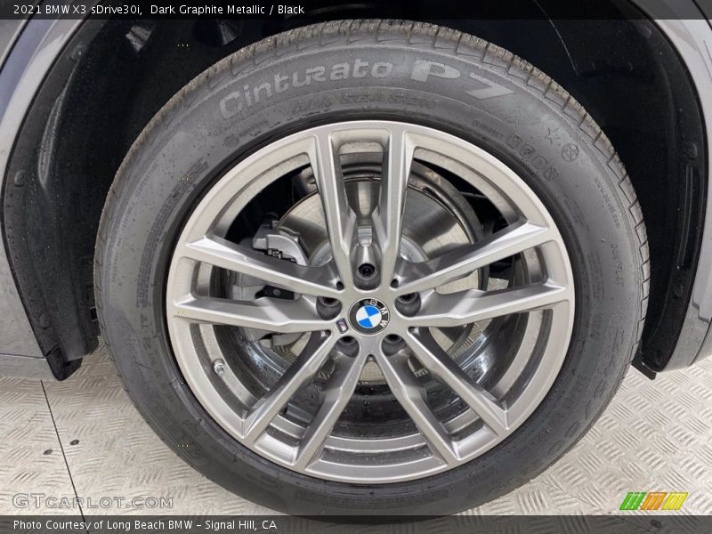 Dark Graphite Metallic / Black 2021 BMW X3 sDrive30i