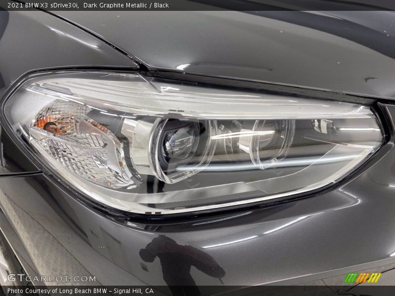 Dark Graphite Metallic / Black 2021 BMW X3 sDrive30i