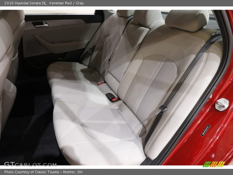 Venetian Red / Gray 2016 Hyundai Sonata SE