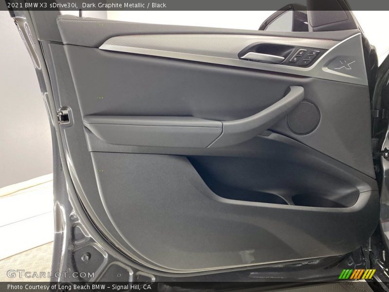 Dark Graphite Metallic / Black 2021 BMW X3 sDrive30i