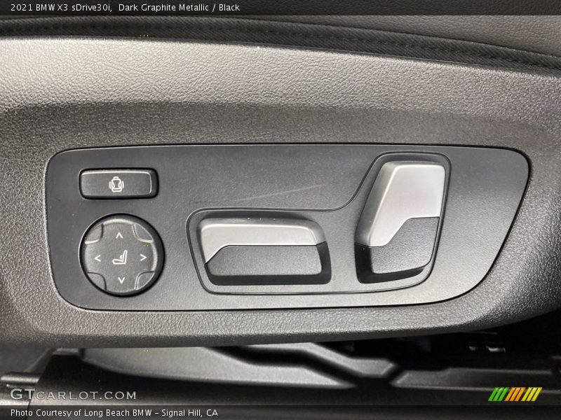 Dark Graphite Metallic / Black 2021 BMW X3 sDrive30i