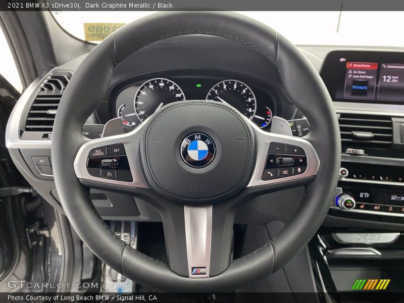 Dark Graphite Metallic / Black 2021 BMW X3 sDrive30i