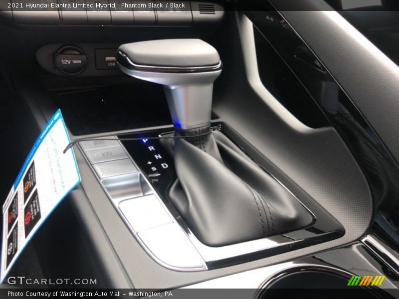Phantom Black / Black 2021 Hyundai Elantra Limited Hybrid