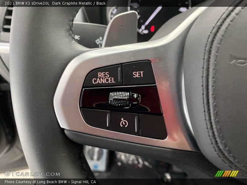 Dark Graphite Metallic / Black 2021 BMW X3 sDrive30i