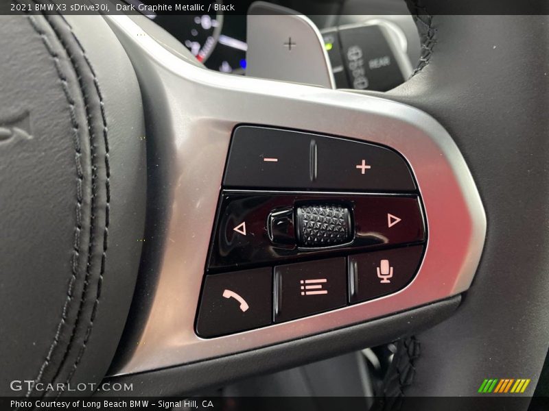 Dark Graphite Metallic / Black 2021 BMW X3 sDrive30i