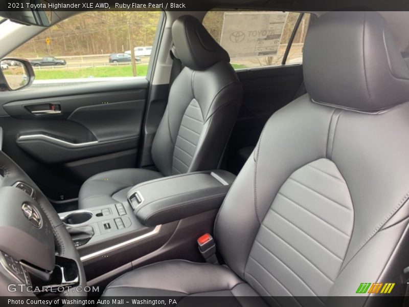Ruby Flare Pearl / Black 2021 Toyota Highlander XLE AWD