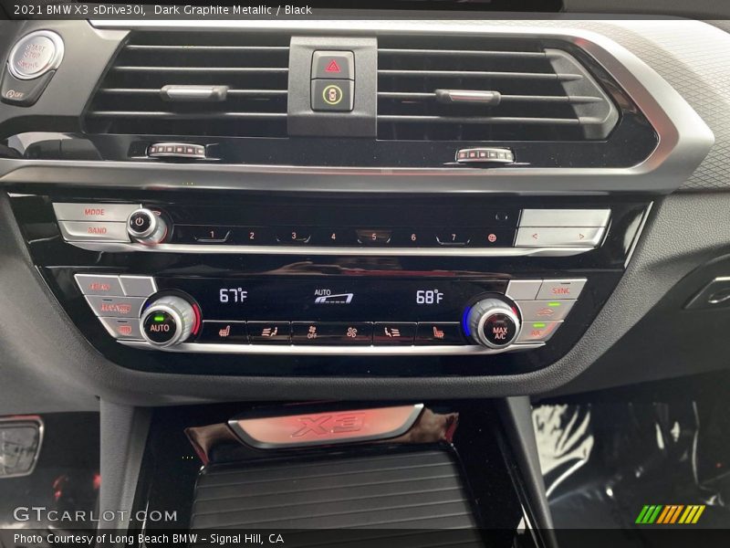 Dark Graphite Metallic / Black 2021 BMW X3 sDrive30i