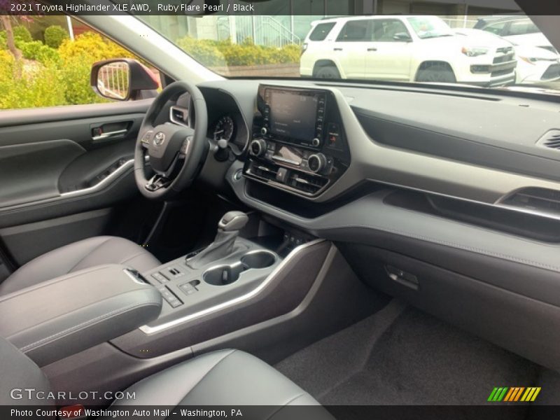 Ruby Flare Pearl / Black 2021 Toyota Highlander XLE AWD