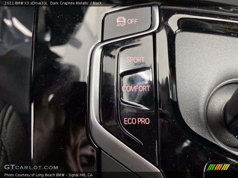 Dark Graphite Metallic / Black 2021 BMW X3 sDrive30i