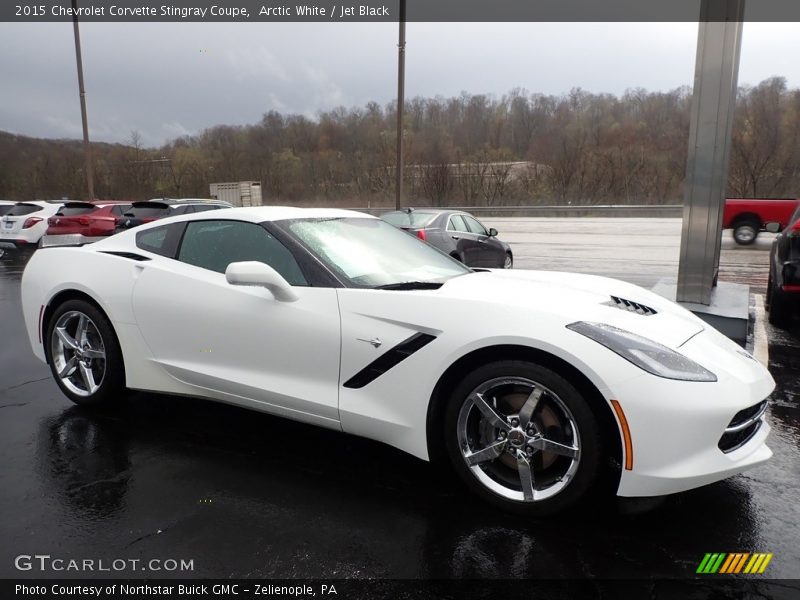Front 3/4 View of 2015 Corvette Stingray Coupe