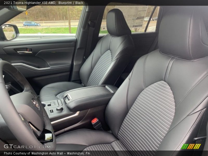 Blueprint / Black 2021 Toyota Highlander XSE AWD