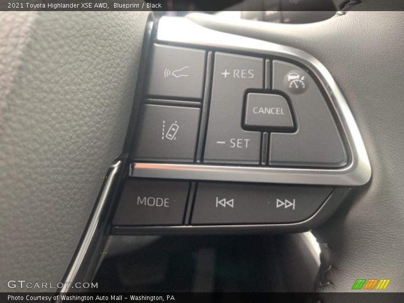 Blueprint / Black 2021 Toyota Highlander XSE AWD