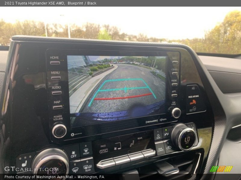 Blueprint / Black 2021 Toyota Highlander XSE AWD