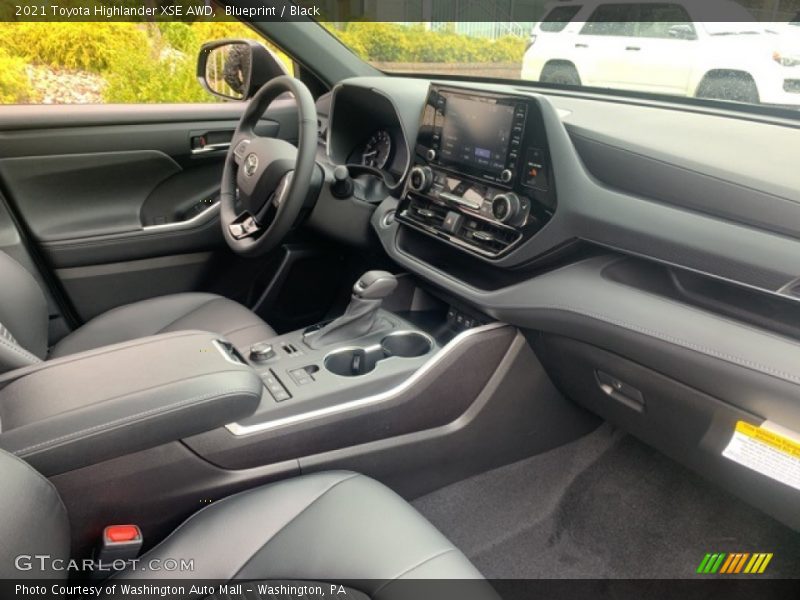 Blueprint / Black 2021 Toyota Highlander XSE AWD