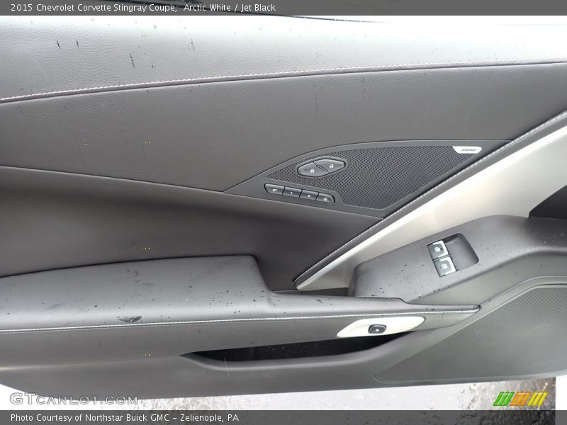 Arctic White / Jet Black 2015 Chevrolet Corvette Stingray Coupe