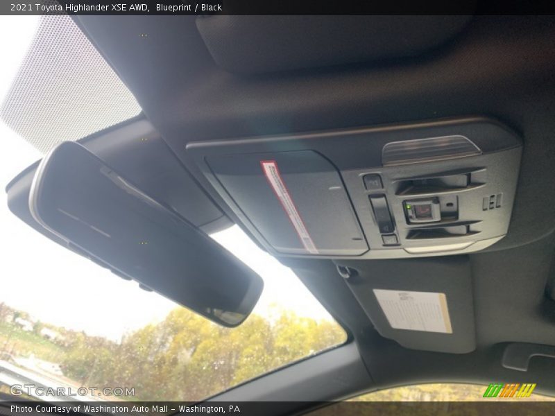 Blueprint / Black 2021 Toyota Highlander XSE AWD