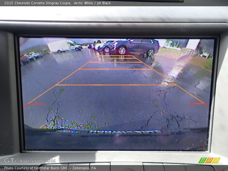 Arctic White / Jet Black 2015 Chevrolet Corvette Stingray Coupe