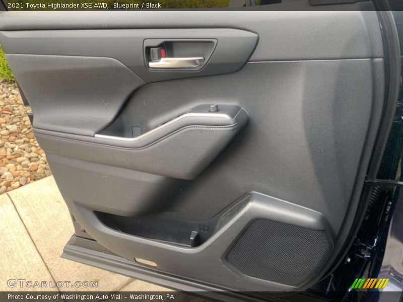 Blueprint / Black 2021 Toyota Highlander XSE AWD