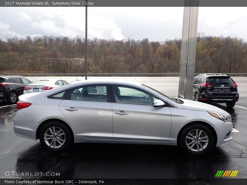 Symphony Silver / Gray 2017 Hyundai Sonata SE