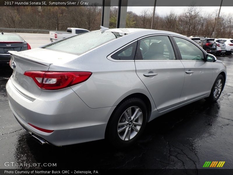 Symphony Silver / Gray 2017 Hyundai Sonata SE