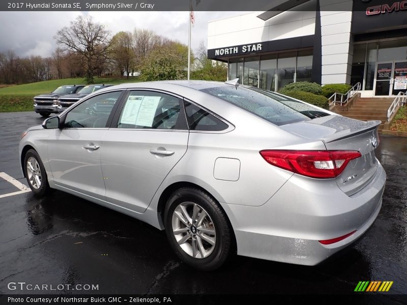 Symphony Silver / Gray 2017 Hyundai Sonata SE