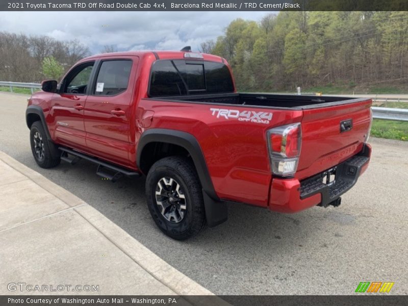 Barcelona Red Metallic / TRD Cement/Black 2021 Toyota Tacoma TRD Off Road Double Cab 4x4