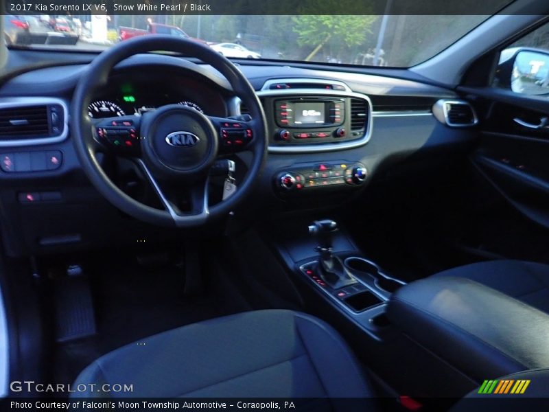 Snow White Pearl / Black 2017 Kia Sorento LX V6