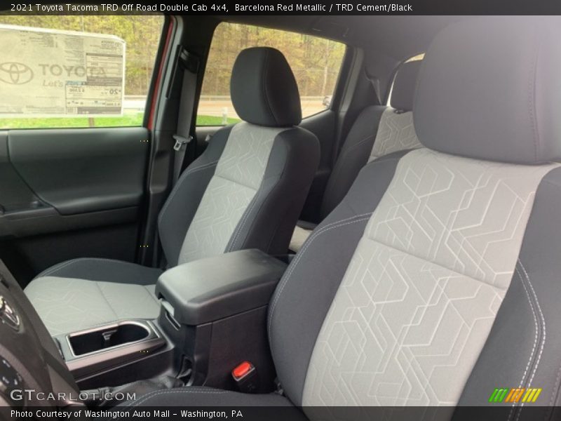 Barcelona Red Metallic / TRD Cement/Black 2021 Toyota Tacoma TRD Off Road Double Cab 4x4