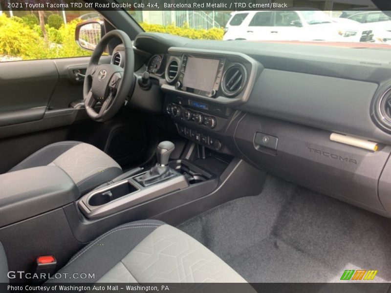 Barcelona Red Metallic / TRD Cement/Black 2021 Toyota Tacoma TRD Off Road Double Cab 4x4