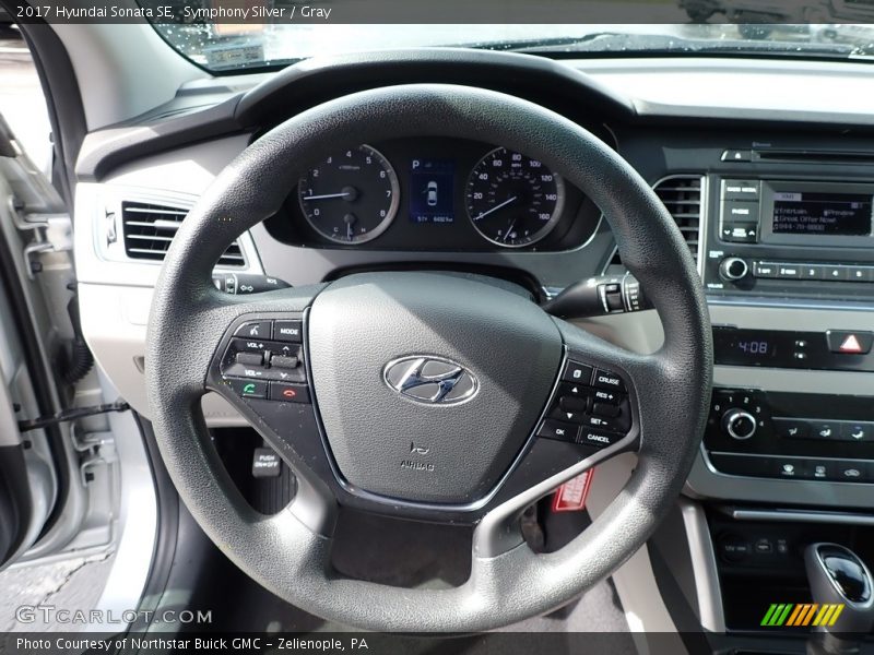 Symphony Silver / Gray 2017 Hyundai Sonata SE