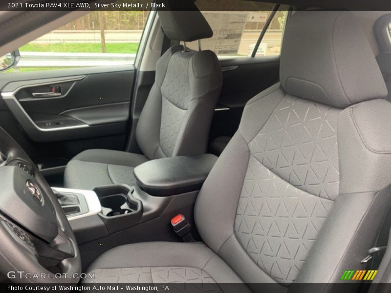 Silver Sky Metallic / Black 2021 Toyota RAV4 XLE AWD