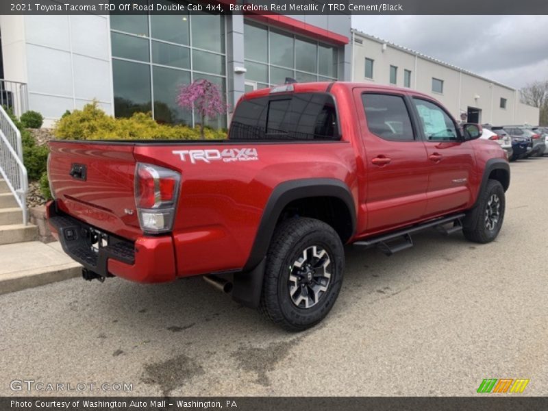 Barcelona Red Metallic / TRD Cement/Black 2021 Toyota Tacoma TRD Off Road Double Cab 4x4