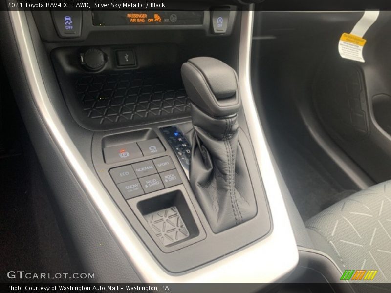 Silver Sky Metallic / Black 2021 Toyota RAV4 XLE AWD
