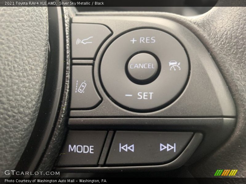 Silver Sky Metallic / Black 2021 Toyota RAV4 XLE AWD