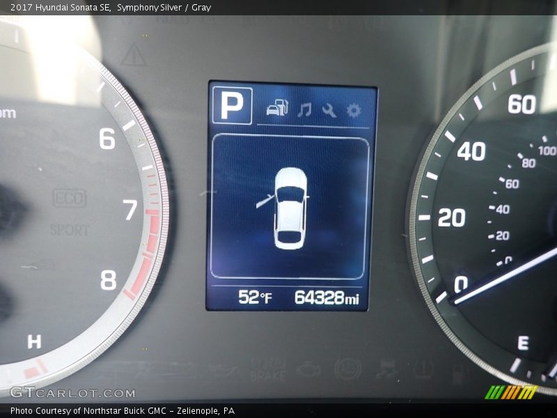 Symphony Silver / Gray 2017 Hyundai Sonata SE