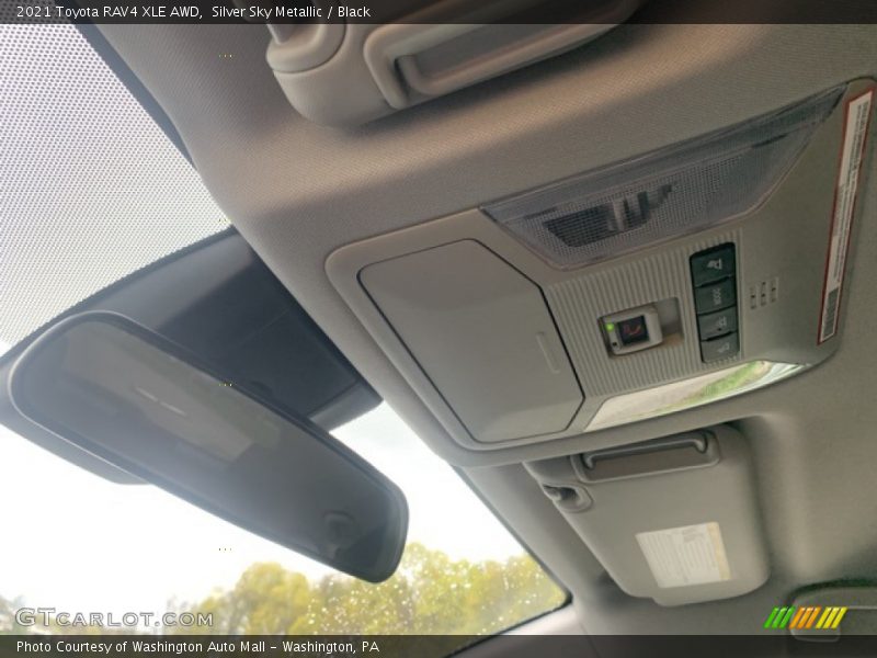 Silver Sky Metallic / Black 2021 Toyota RAV4 XLE AWD