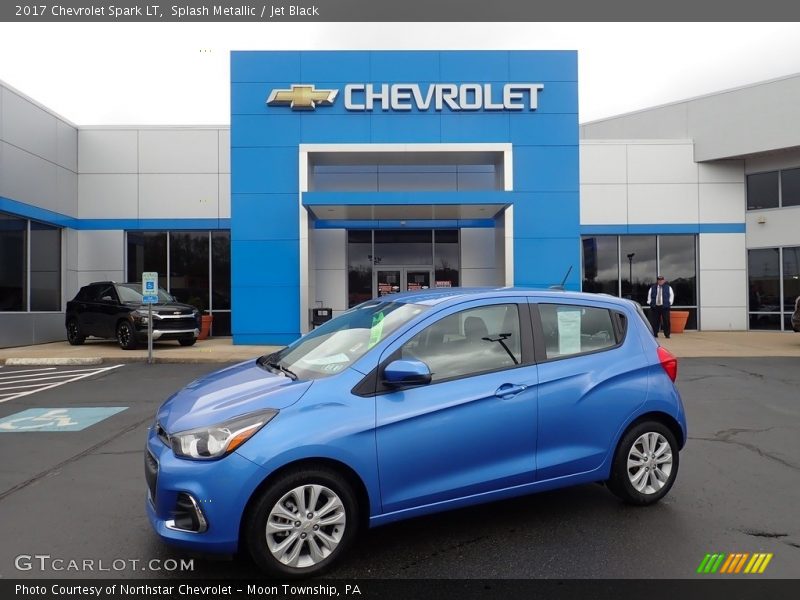 Splash Metallic / Jet Black 2017 Chevrolet Spark LT