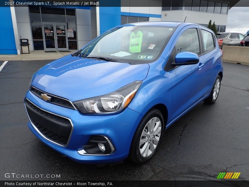 Splash Metallic / Jet Black 2017 Chevrolet Spark LT
