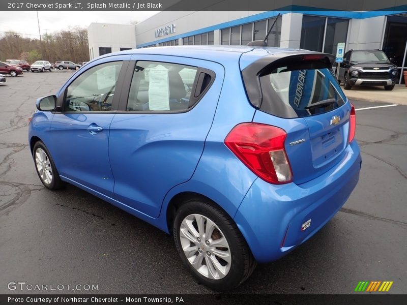 Splash Metallic / Jet Black 2017 Chevrolet Spark LT