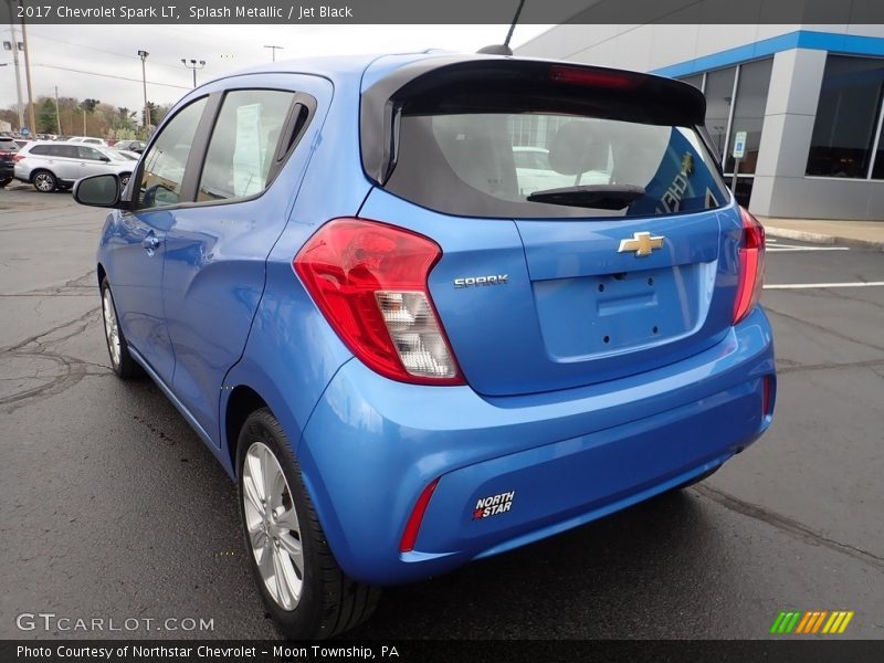 Splash Metallic / Jet Black 2017 Chevrolet Spark LT