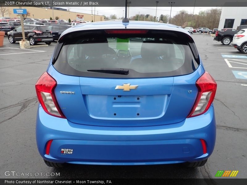 Splash Metallic / Jet Black 2017 Chevrolet Spark LT