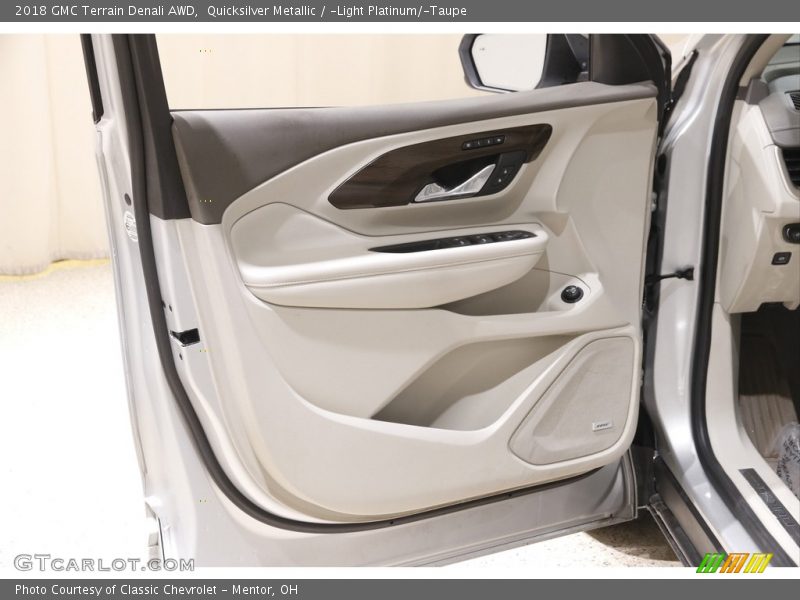 Quicksilver Metallic / ­Light Platinum/­Taupe 2018 GMC Terrain Denali AWD