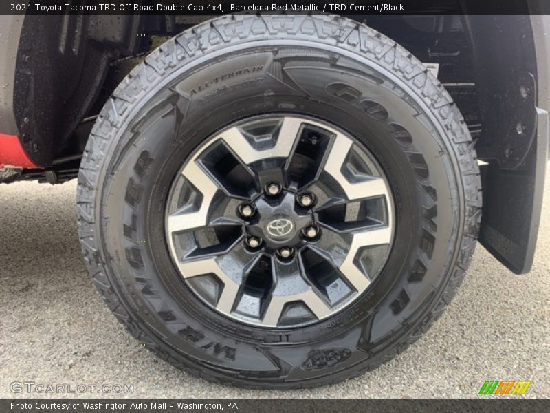 Barcelona Red Metallic / TRD Cement/Black 2021 Toyota Tacoma TRD Off Road Double Cab 4x4