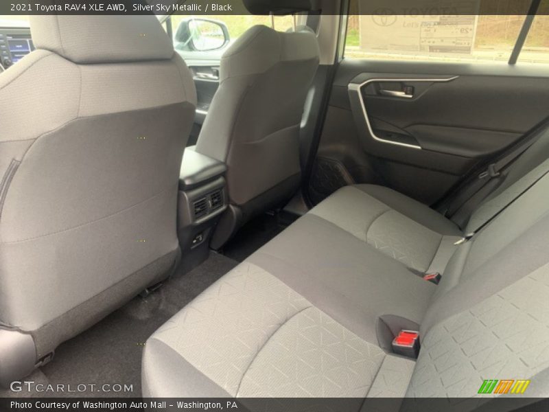 Silver Sky Metallic / Black 2021 Toyota RAV4 XLE AWD