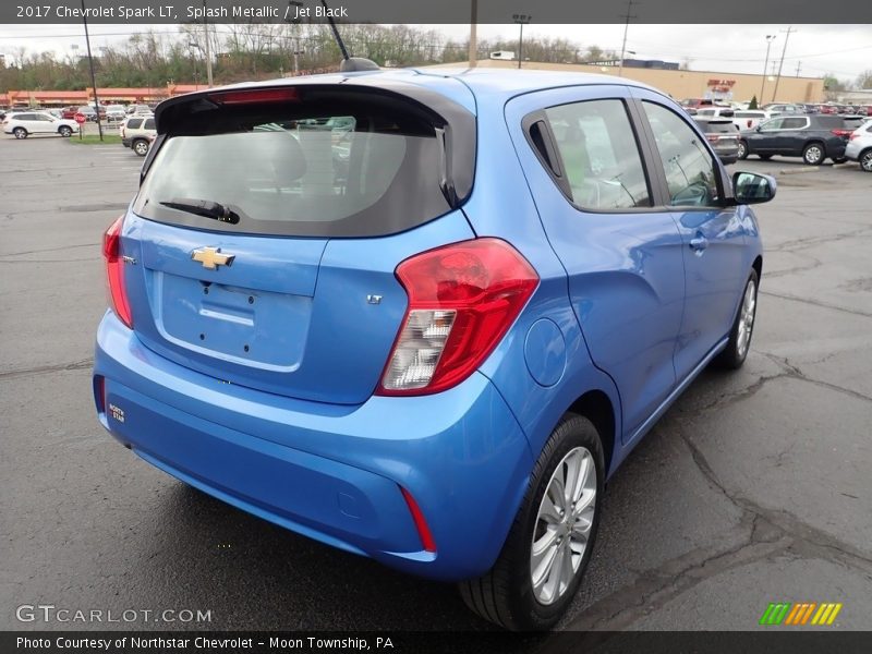 Splash Metallic / Jet Black 2017 Chevrolet Spark LT